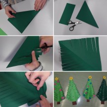 Papier-Weihnachtsbaum